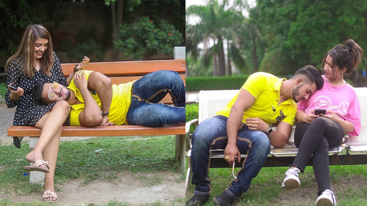 Sleeping On Girls Prank || Sam Khan