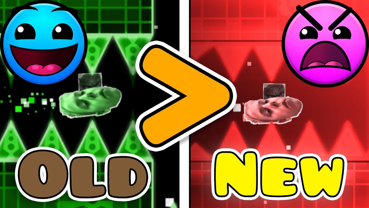 Remakes that are WORSE than the original || Geometry Dash