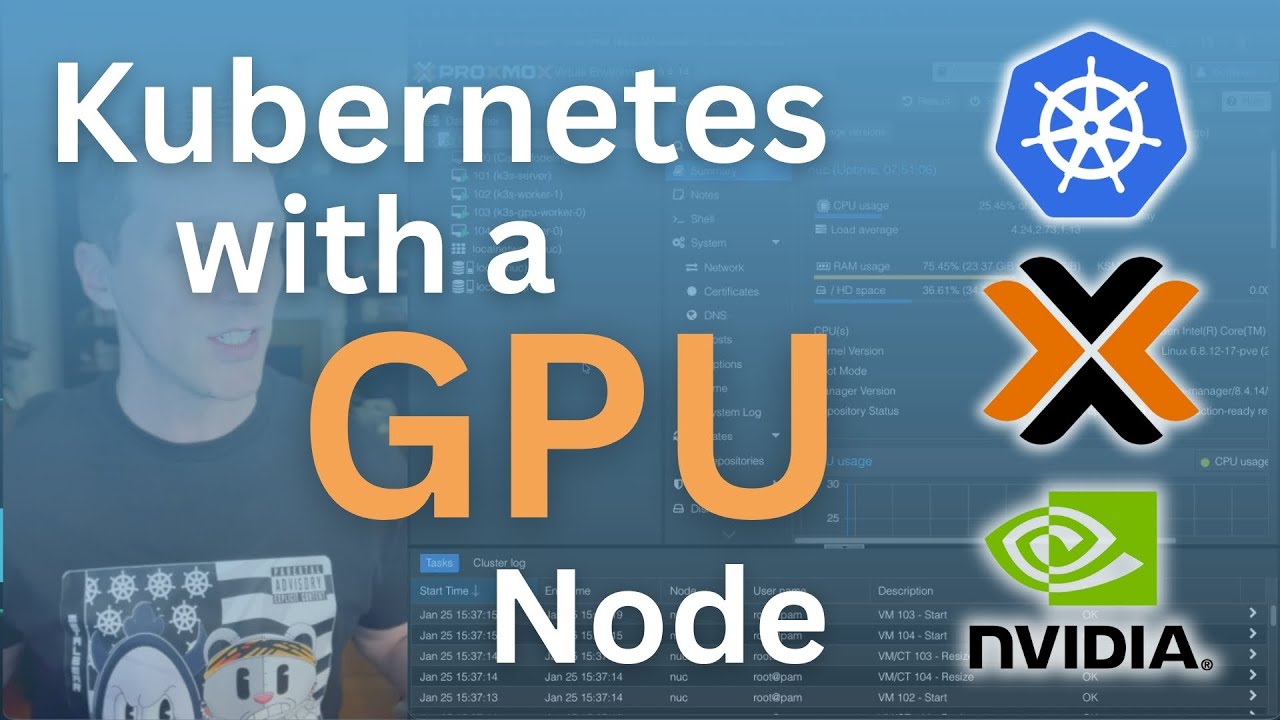 Kubernetes for AI: Deploying a Kubernetes cluster in Proxmox with a GPU Node