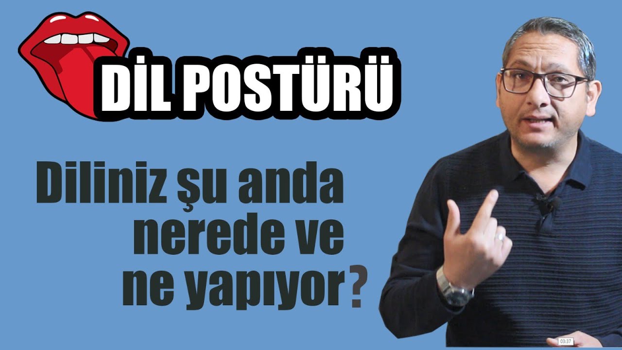 Dilinizin ağız içindeki durumu neden önemli? Dil postürü, çene ve dişler...