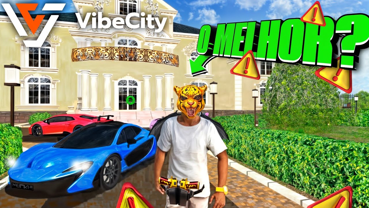 SERÁ MESMO Que Esse JOGO É BOM? ROLEPLAY MAIS COMPLETO!!! 🤩 - ANDROID E IOS 😎 (VIBE CITY 2.0)
