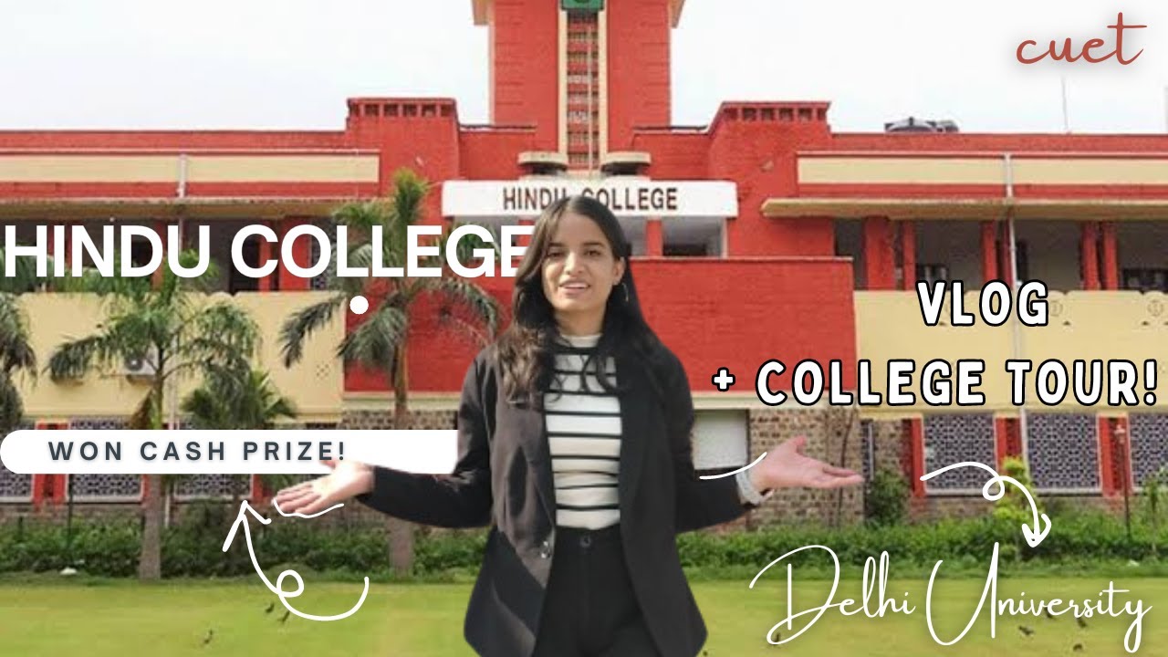 Hindu College tour +vlog✨️ Fest season 🍁 Ft Miranda House Delhi University
