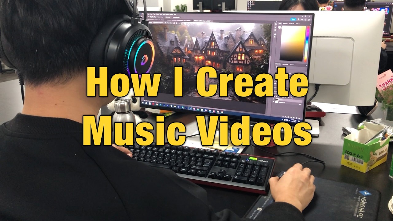 How I create music videos