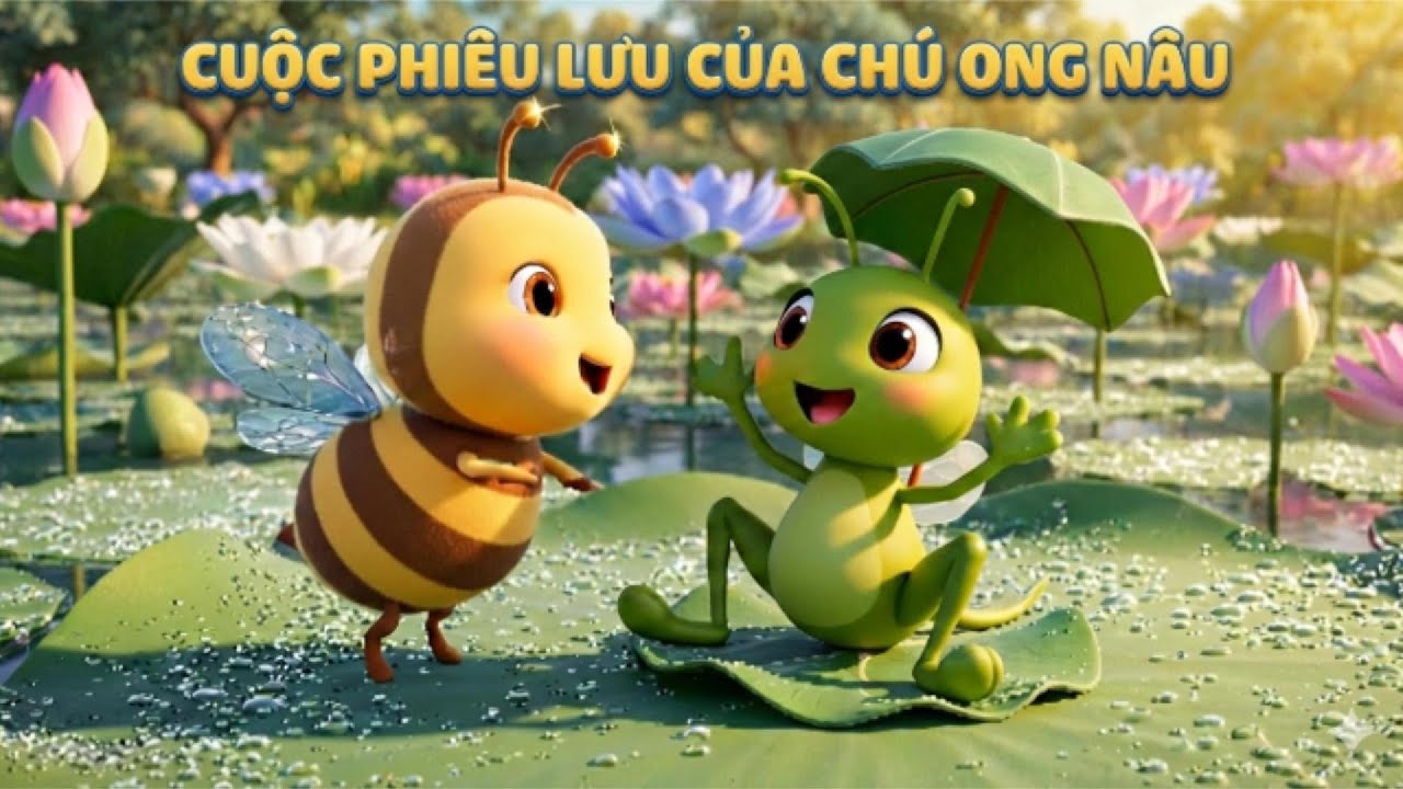 Chị Ong Nâu 🐝 | Heo Hồng TV | nhạc thiếu nhi hoạt hình