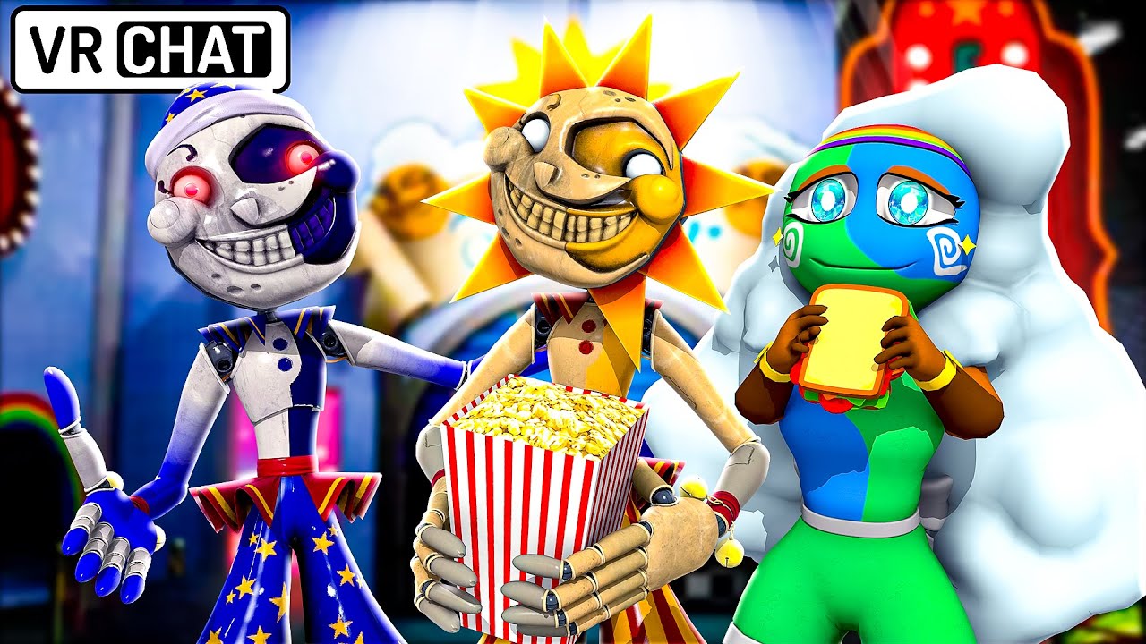 Sun and Moon's Movie Night in VRCHAT
