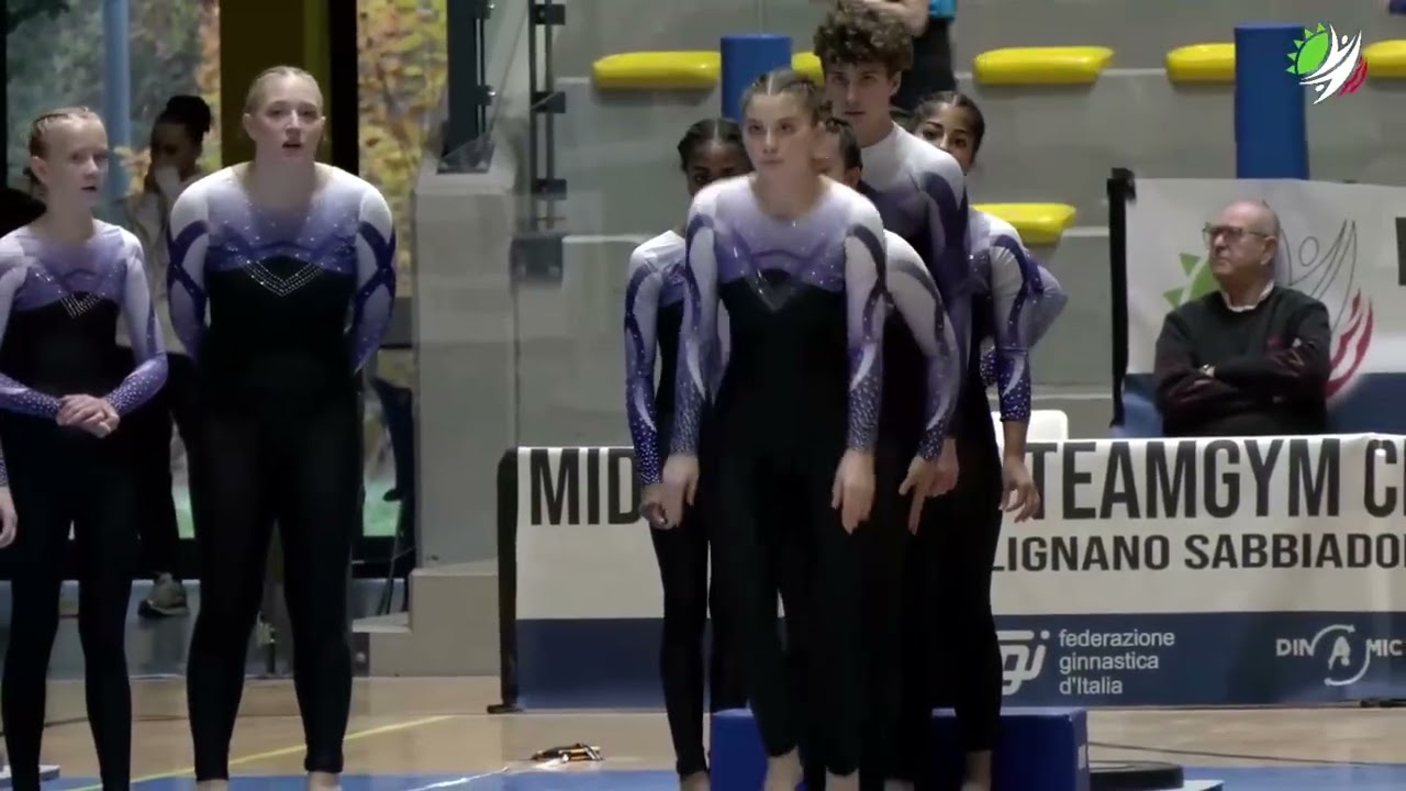 USA Showcase Trampet 12 600 Junior Guest TeamGym Mid European 2025