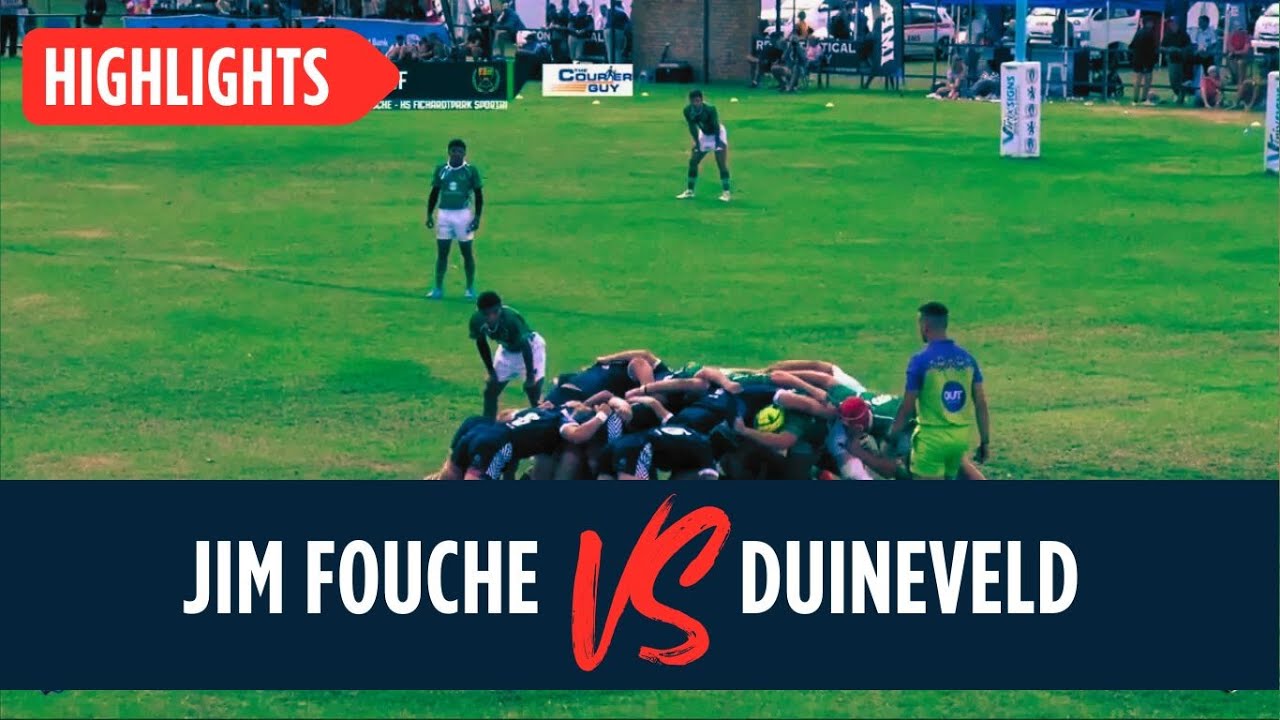 Rugby Highlights - Hoërskool Jim Fouché vs Hoërskool Duineveld - Fichardtpark Sportsday-1 March 2025