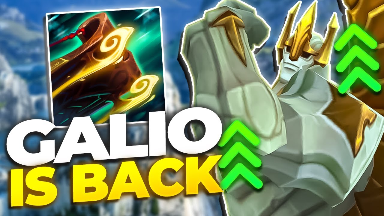 GALIO SUPPORT is NO JOKE this patch