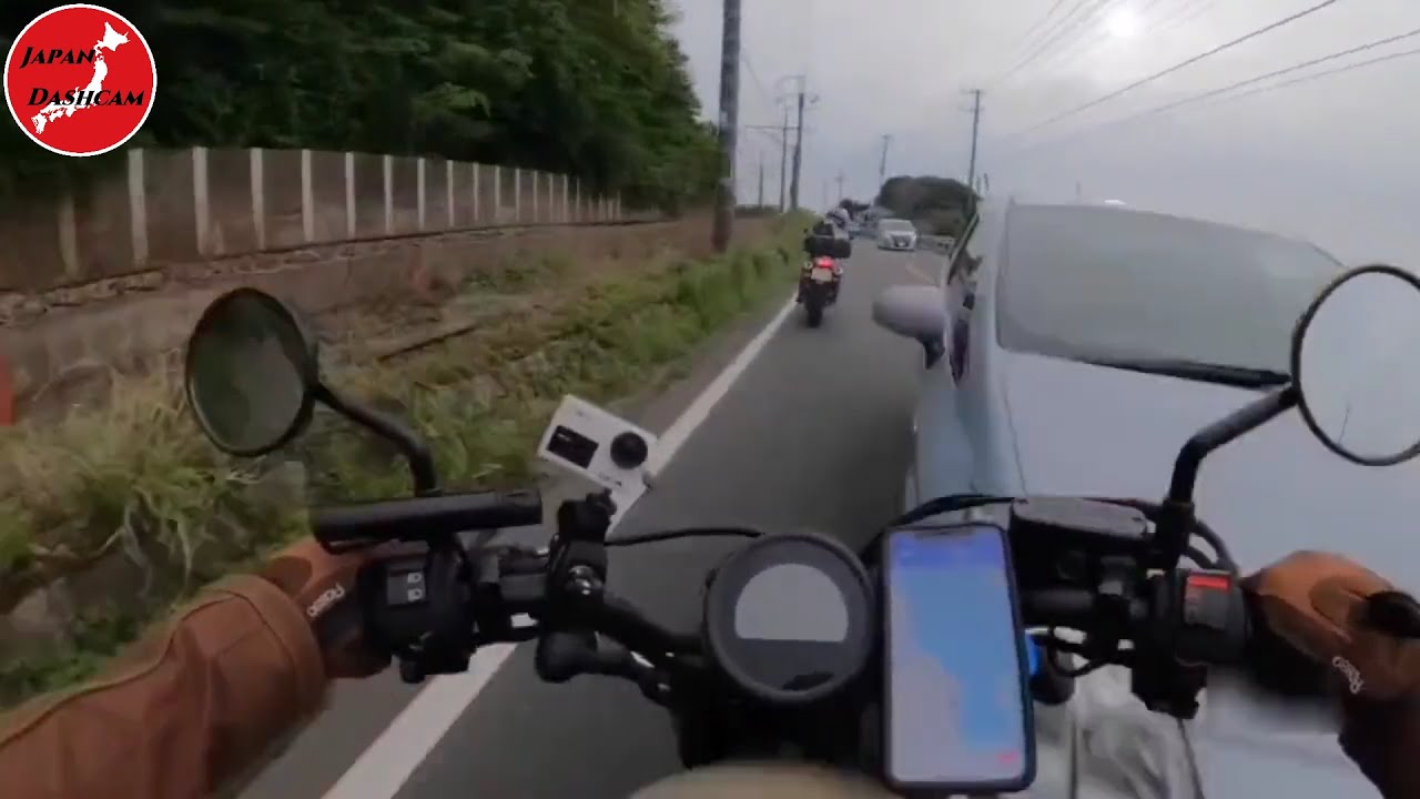 Japan Bike Crash Compilation - Bad Drivers & Driving Fails #1