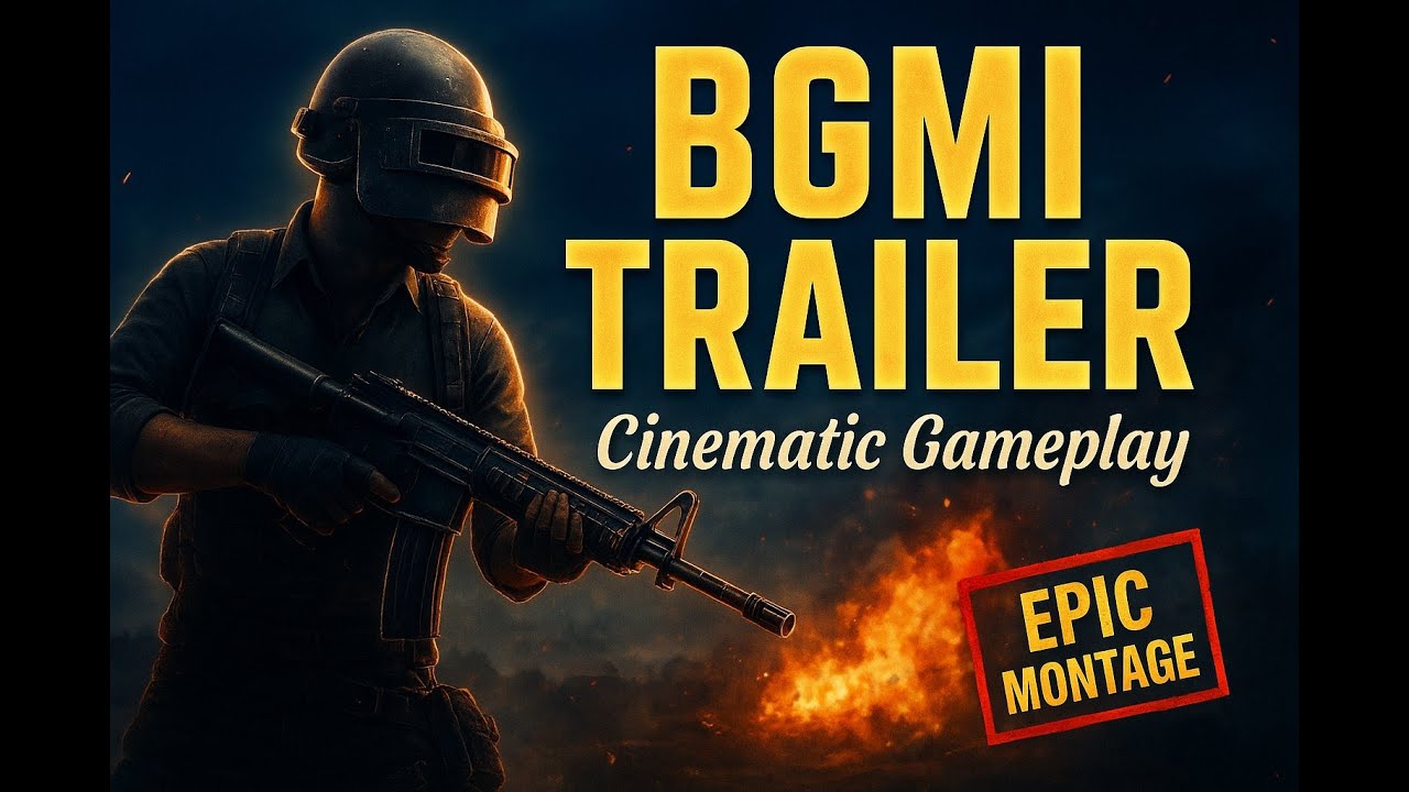 Next Level BGMI Gameplay | Movie Trailer Style Montage 🎥🔥