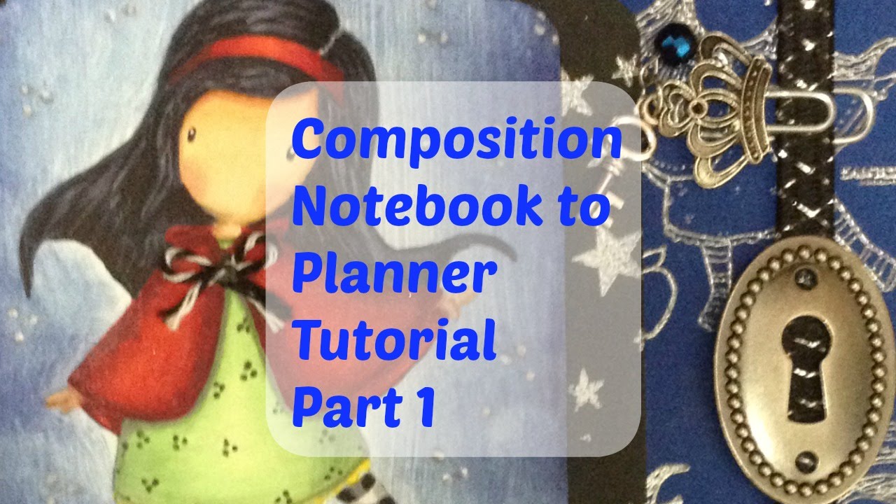 Composition Notebook Planner DIY - Part 1