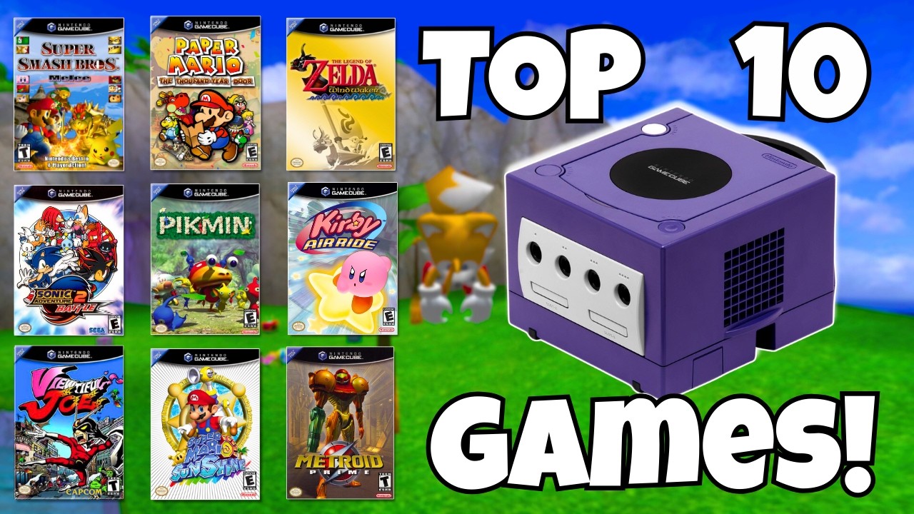 10 ЛУЧШИХ игр для GameCube!