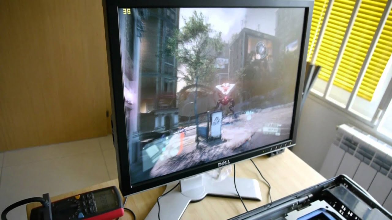 DELL Precision T5400 with 2xE5440 and Quadro FX 4600 in Crysis 2
