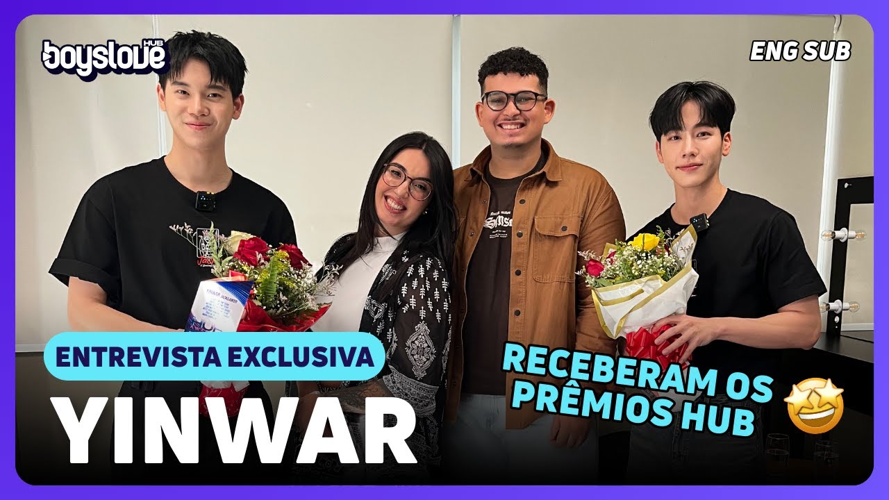 ENTREVISTA PRESENCIAL + ENTREGA DE PRÊMIOS HUB AWARDS COM #YINWAR - ESTRELAS DO BL #JACKANDJOKER