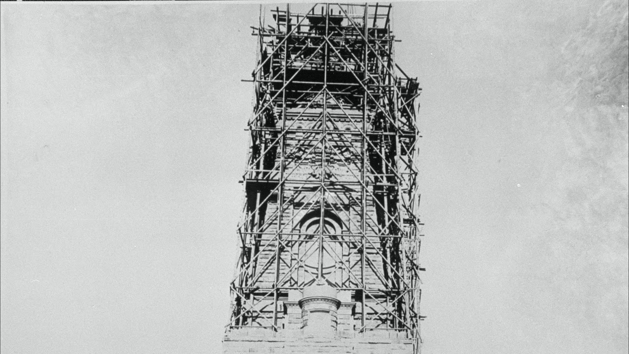 Kyffhäuserdenkmal Aufbau 1892/96