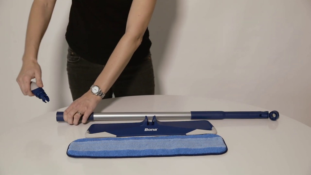 How to assemble the Bona Premium Microfiber Floor Mop | Bona