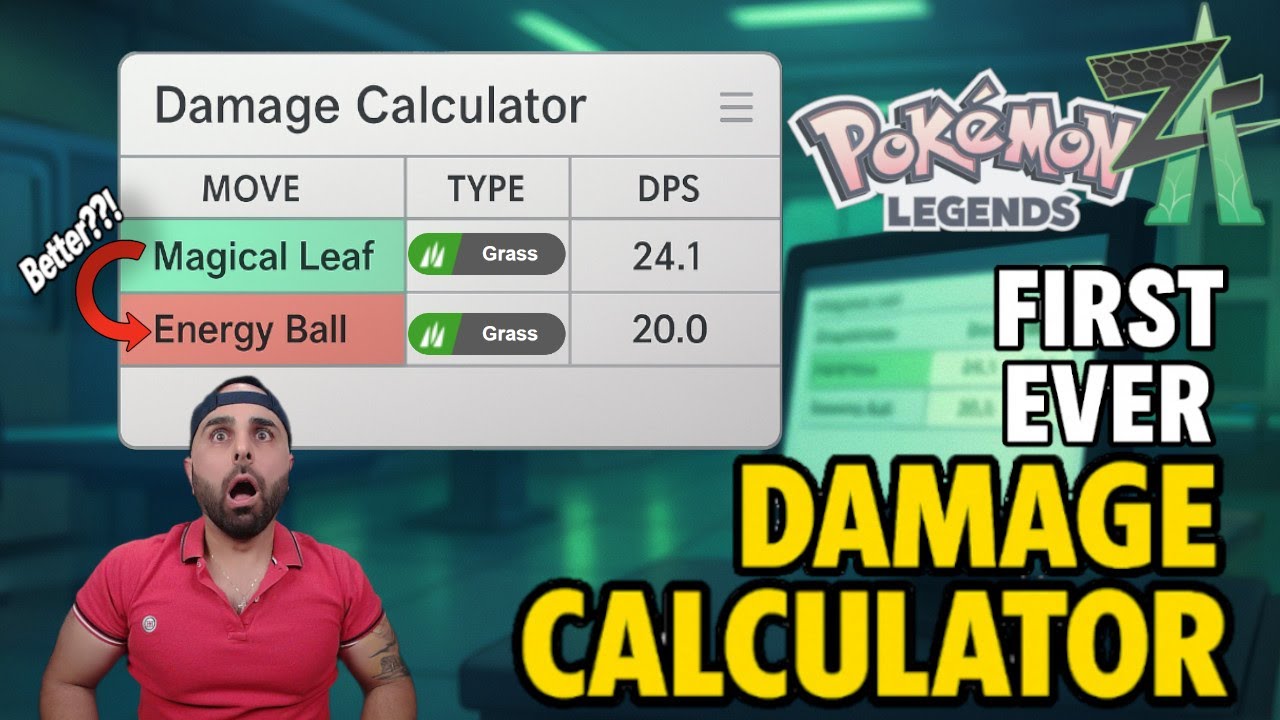 The FIRST EVER Pokémon Legends Z-A Damage Calculator — SPEED Changes EVERYTHING!