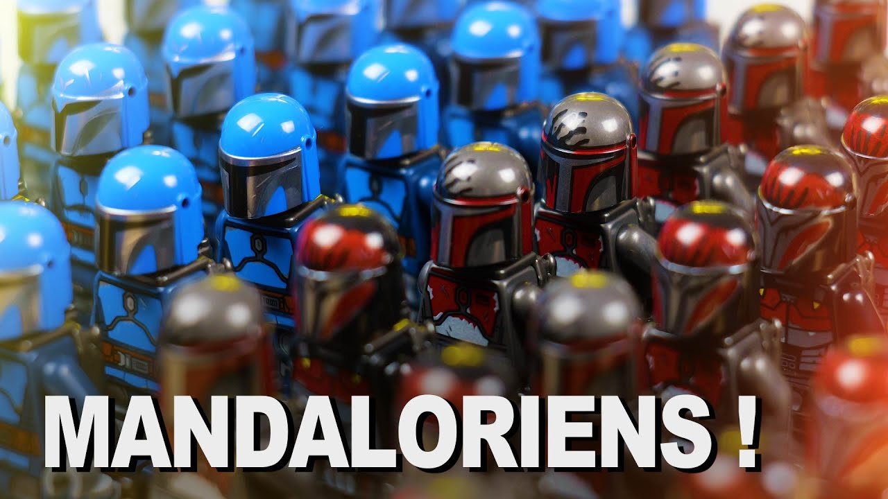 TOUTE mon ARMÉE de MANDALORIENS LEGO STAR WARS !