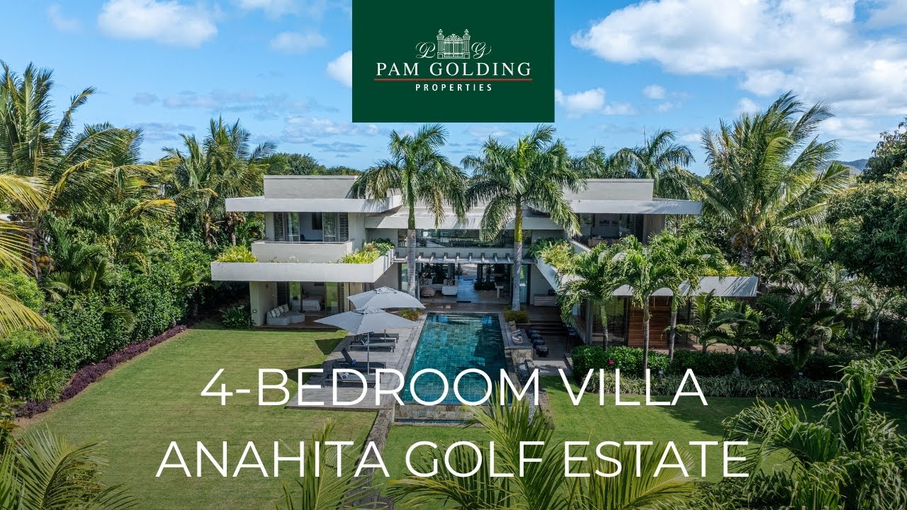 Anahita Mauritius • Exceptional 4-Bedroom Villa for Sale | Golf, Lagoon & Exclusive Lifestyle