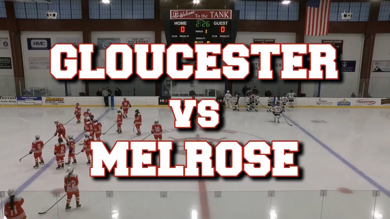 GLOUCESTER FISHERMEN VS MELROSE RED HAWKS GIRLS VARSITY HOCKEY (REPLAY)  1-10-26