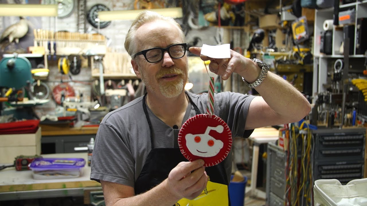 Adam Savage Opens His Reddit Secret Santa Gift!