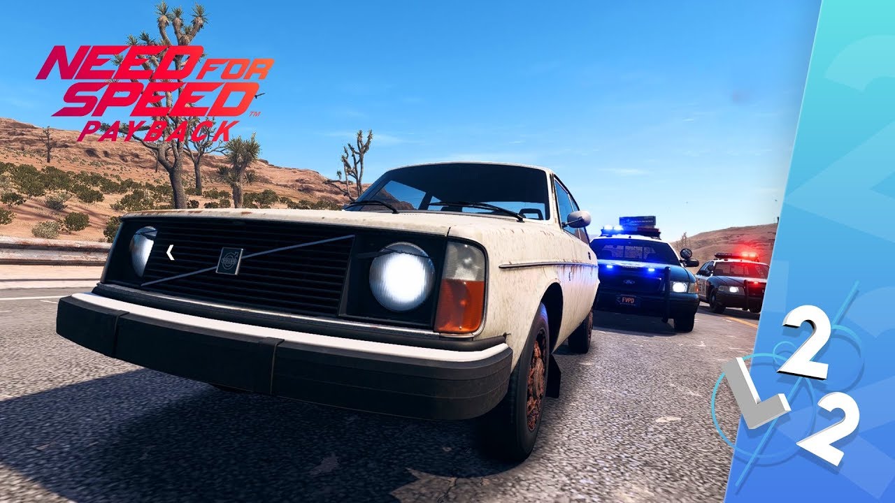 FLYR FRÅN POLISEN I EN VOLVO 242! NEED FOR SPEED PAYBACK