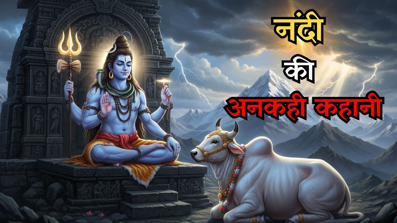Nandi: The Divine Protector of Kailash & The First Devotee of Mahadev |  Nandi Story #nandi #shiv
