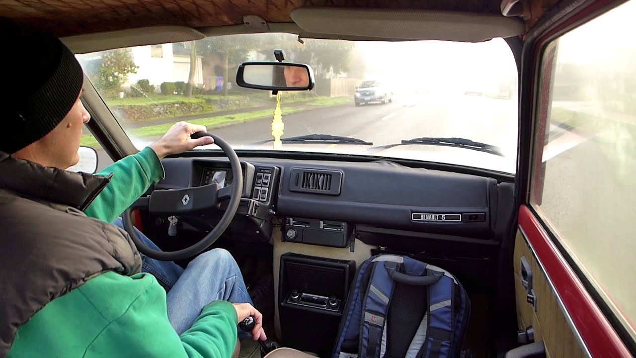 Original Renault R5 (non-Turbo) Test Drive