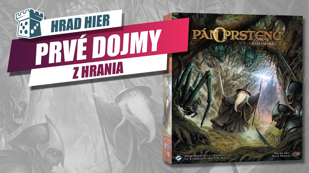 Hrad Hier: Pán prstenů: karetní hra - Prvé dojmy