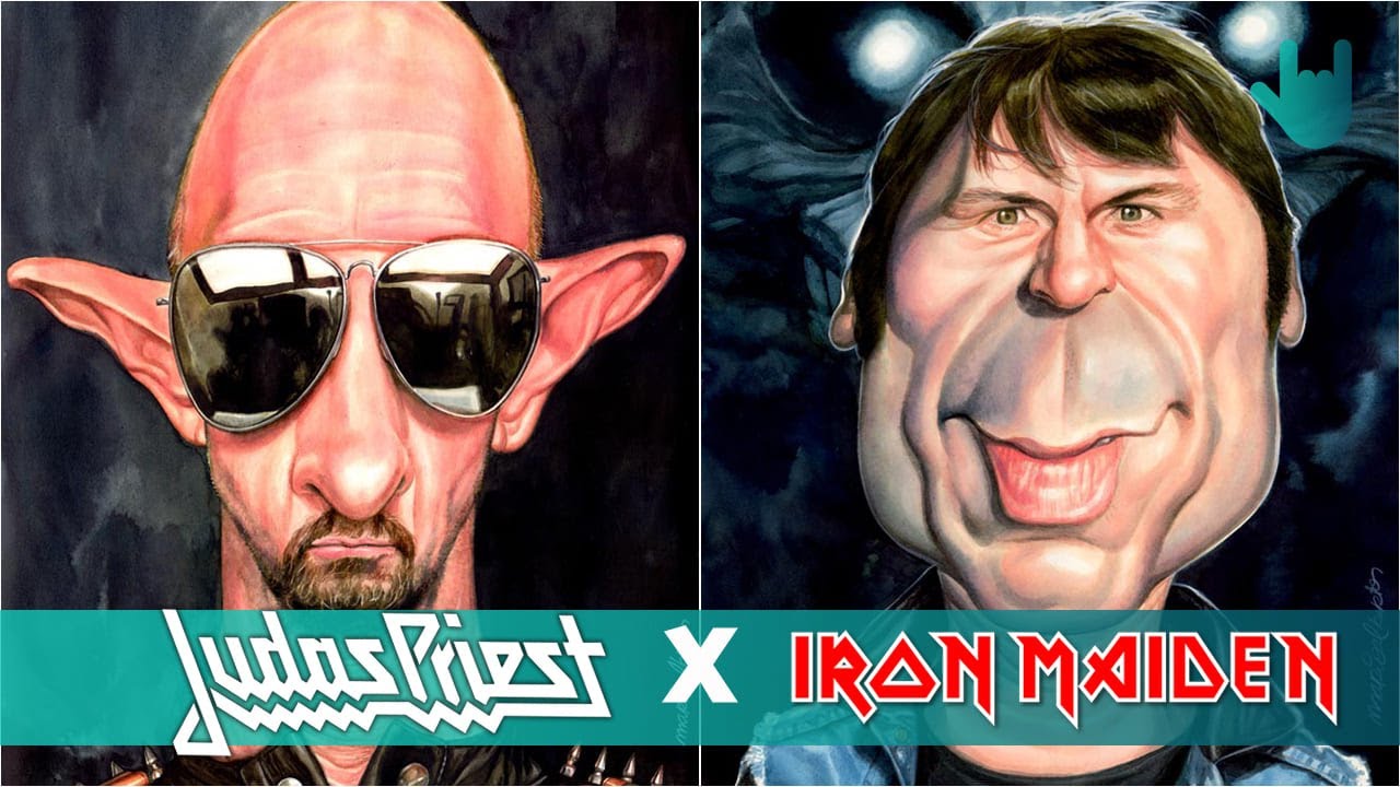 JUDAS PRIEST x IRON MAIDEN | RESENHANDO #55