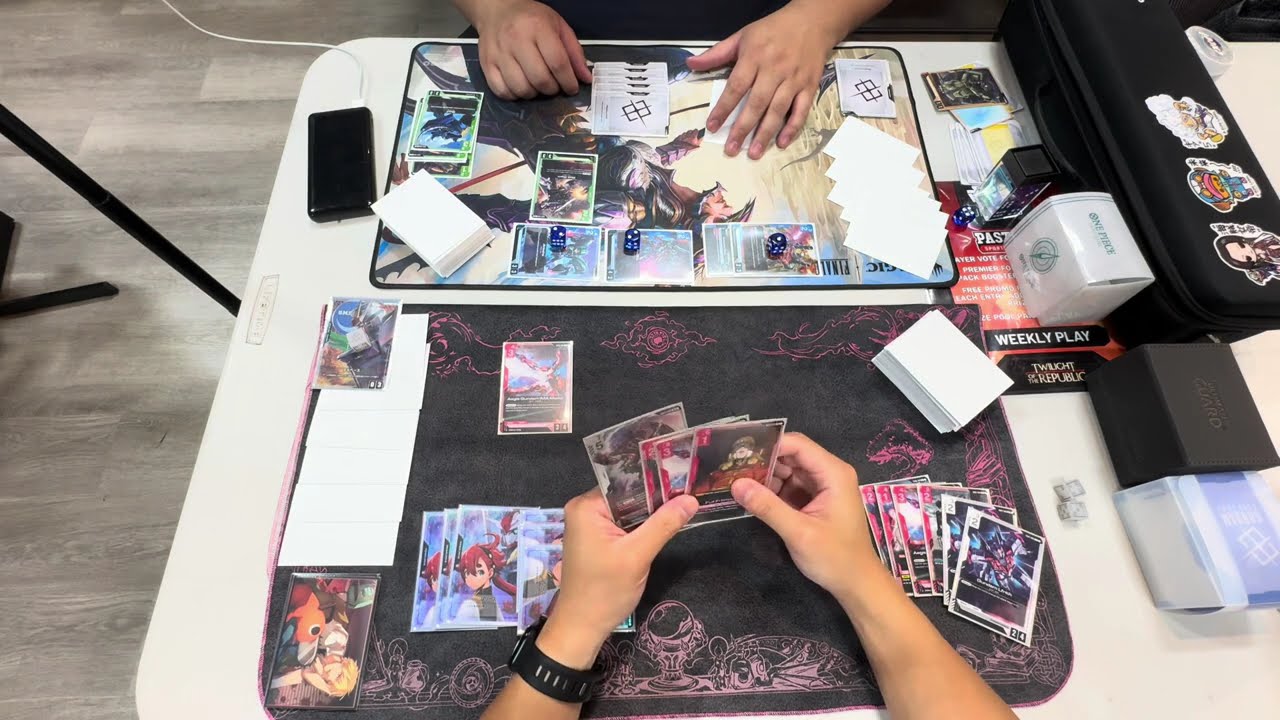 [GD01] RW Justice Ping vs. UG One Year War Aggro | Deck Testing! | Game 1 | Gundam CG POV