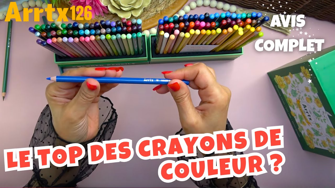 Crayons de couleur ARRTX 126 : Mon avis honnête après Test