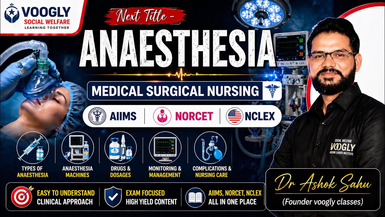 OT | ICU | Surgery Review 💉 | Anesthesia MCQs ft. Thiopentone Sodium | Voogly by Sahu Sir | NORCET