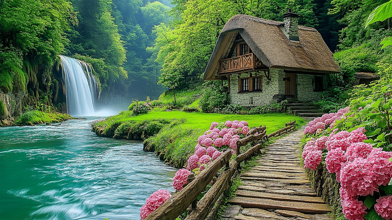 Целебная музыка для ума и нервной системы 🌿 Прекрасная расслабляющая музыка и звуки природы