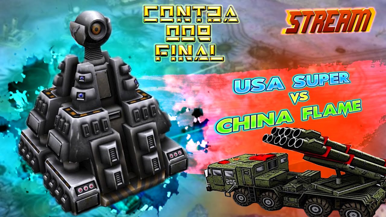 🔥USA SUPER WEAPONS VS CHINA FLAME🔥 PVP🔥 contra 009 🔥Generals Zero Hour🔥
