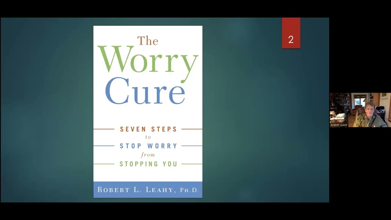Dr. Robert Leahy discussing the treatment of worry