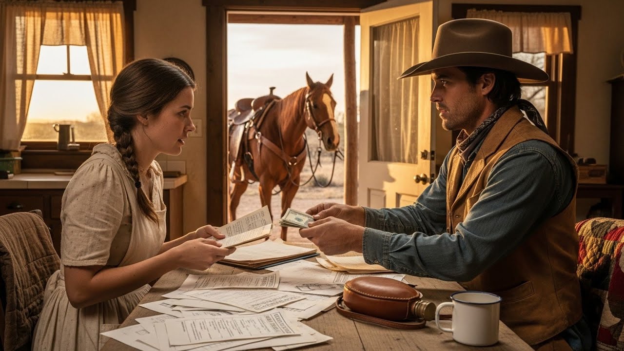 She Was Drowning In Debt After Her Husband Died, The Cowboy Paid It All And Asked Nothing