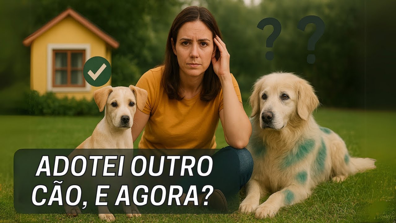 COMO ADAPTAR UM NOVO CÃO EM CASA PARA QUEM JÁ TEM UM ANTIGO CÃO?