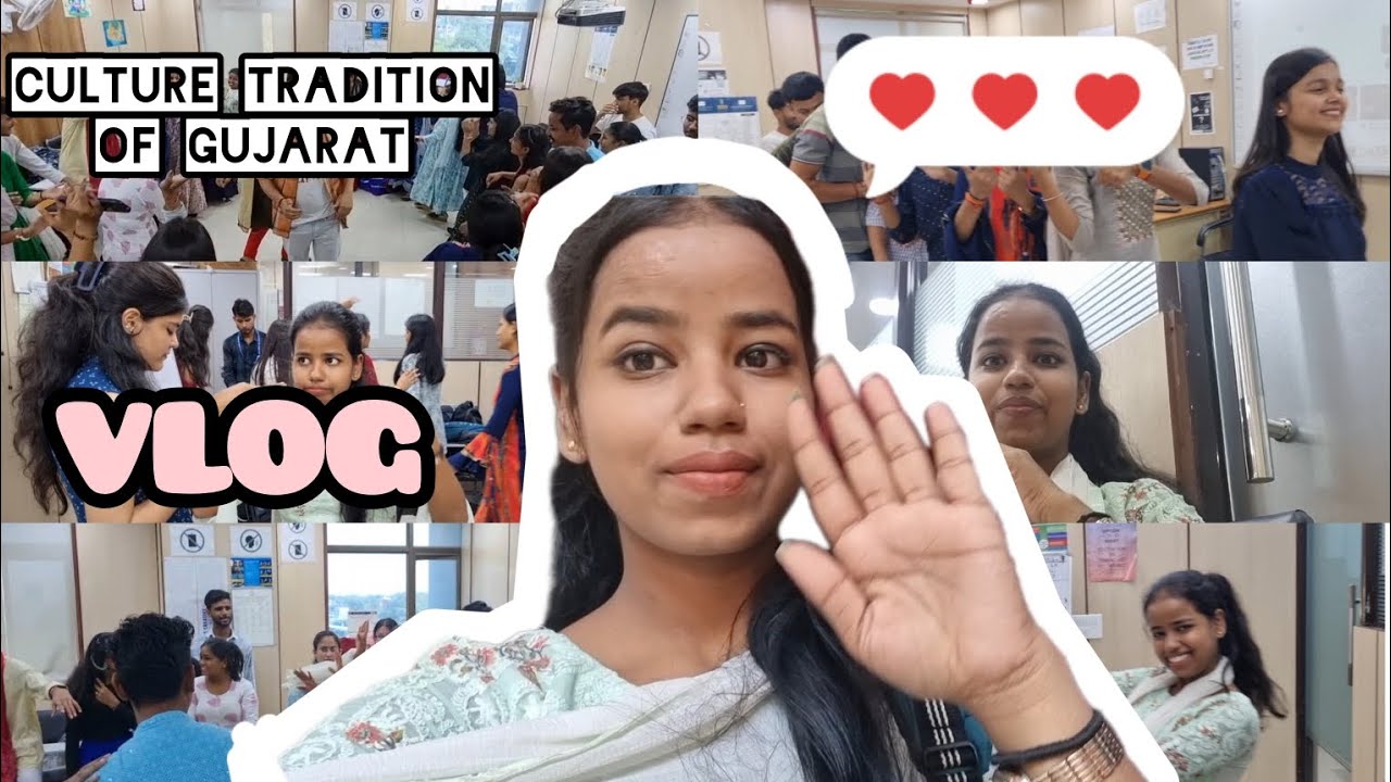 culture tradition of Gujarat Il they were enjoying in the class yesterday.......