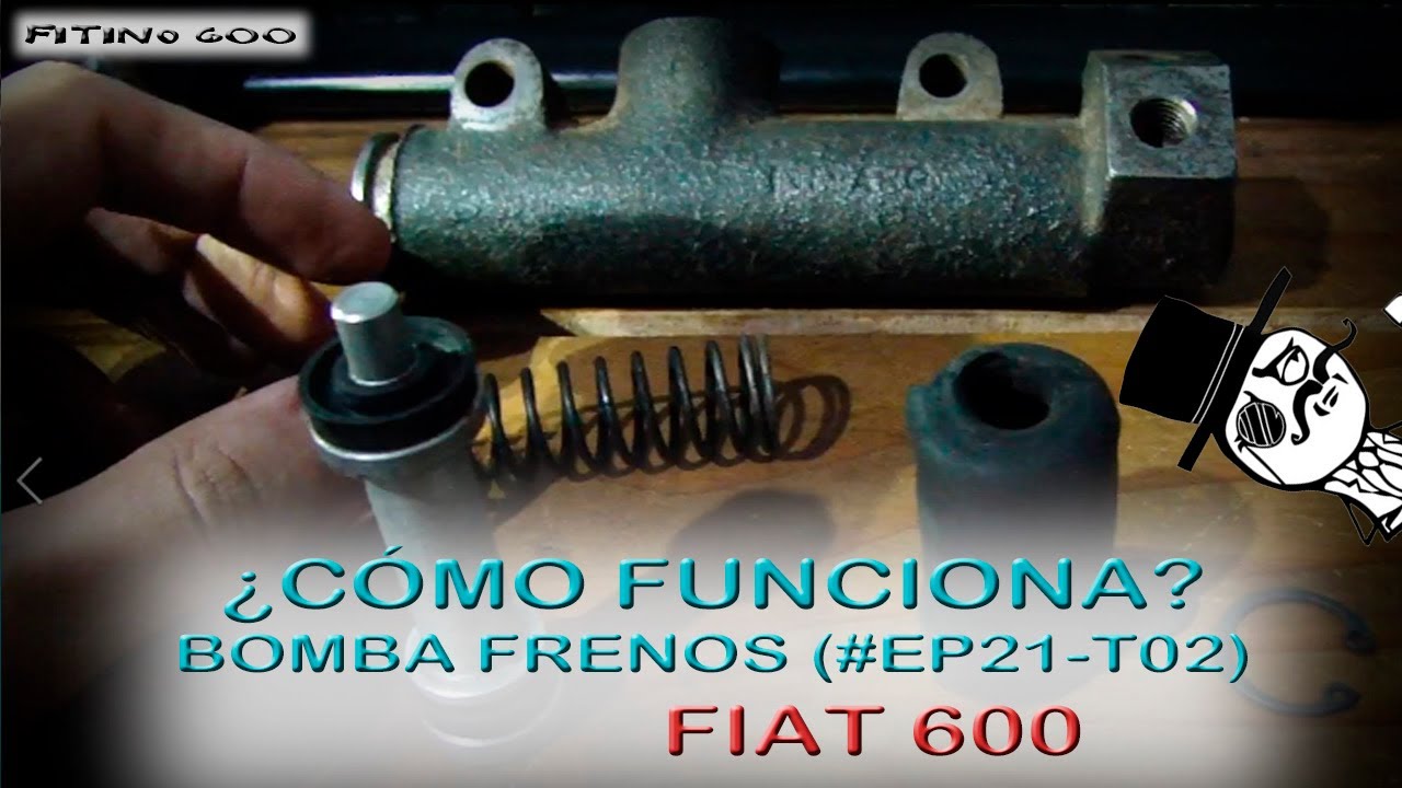 Fit 600 Función bomba de freno EP21T02 / #Fiat600 #bombadefreno #Fitino600