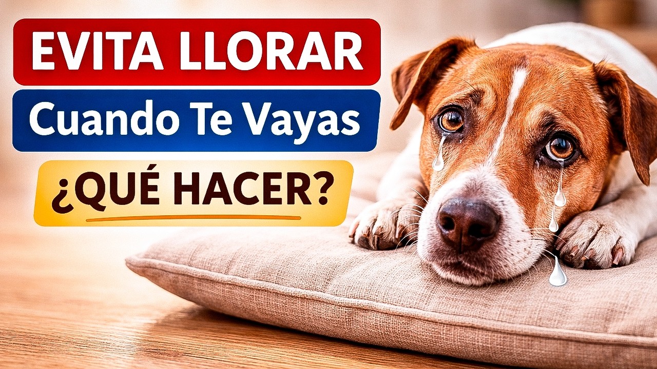 Si Tu Perro LLORA Cuando Te Vas, Te Está Diciendo ESTO (no es apego solo)