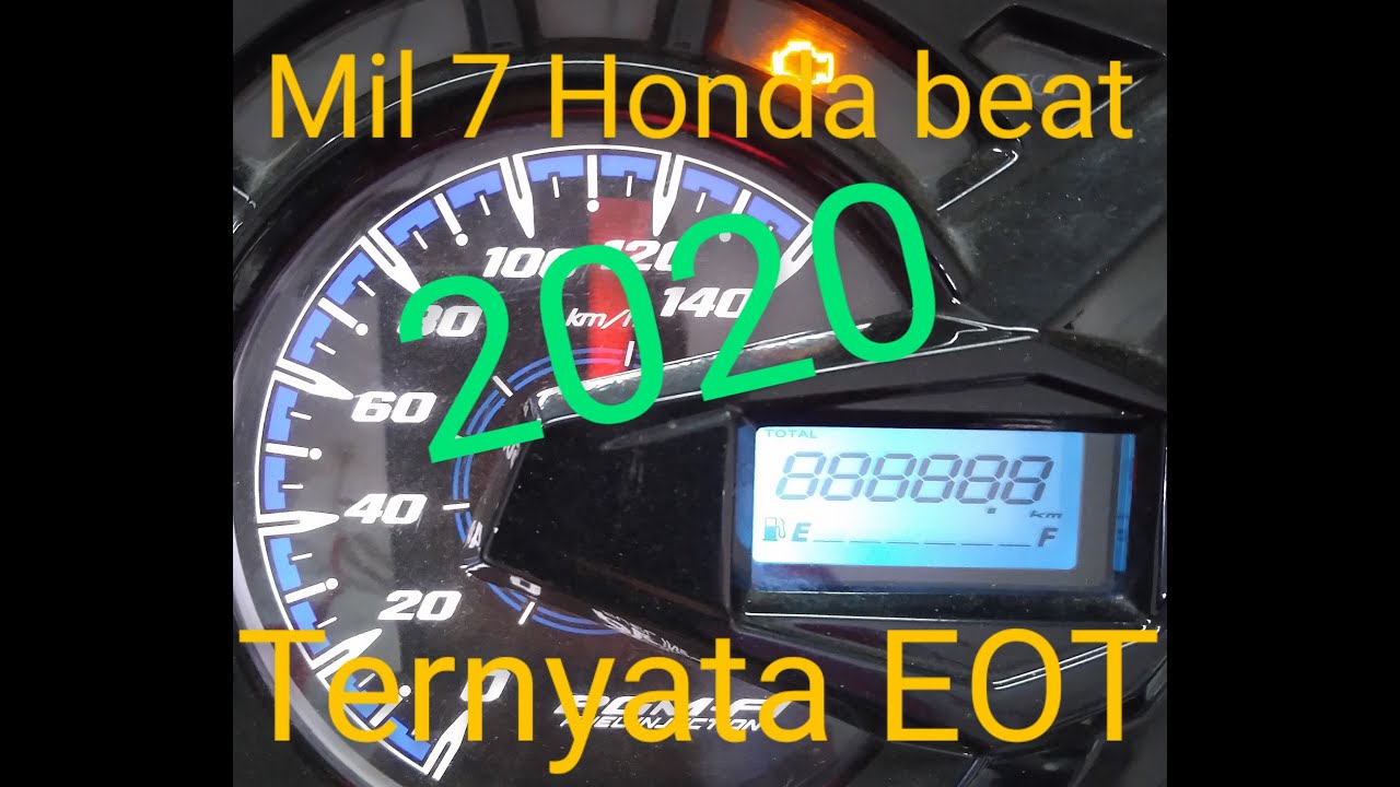 Kode MIL 7 Honda beat 2020