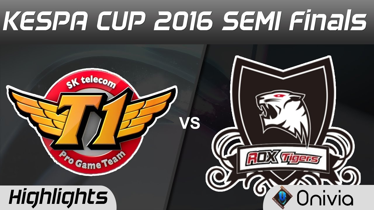 SKT vs ROX Highlights Game 1 Kespa Cup 2016 SEMI Finals SK Telecom T1 vs ROX Tigers