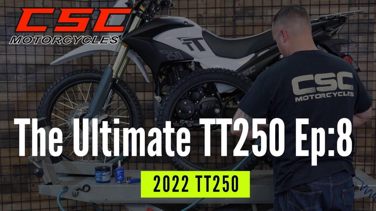 The Ultimate TT250 Build - Episode 8 - Front Wheel