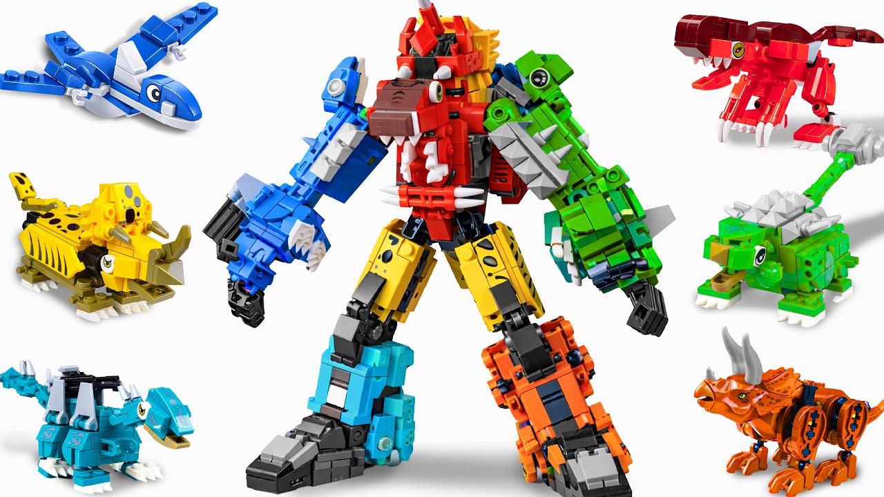Can This LEGO Dinosaur TRANSFORM into a Mecha? | Bricks UP
