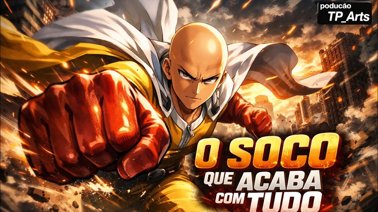 Saitama - O Soco Que Acaba Com Tudo | Rap de Anime (One Punch Man)