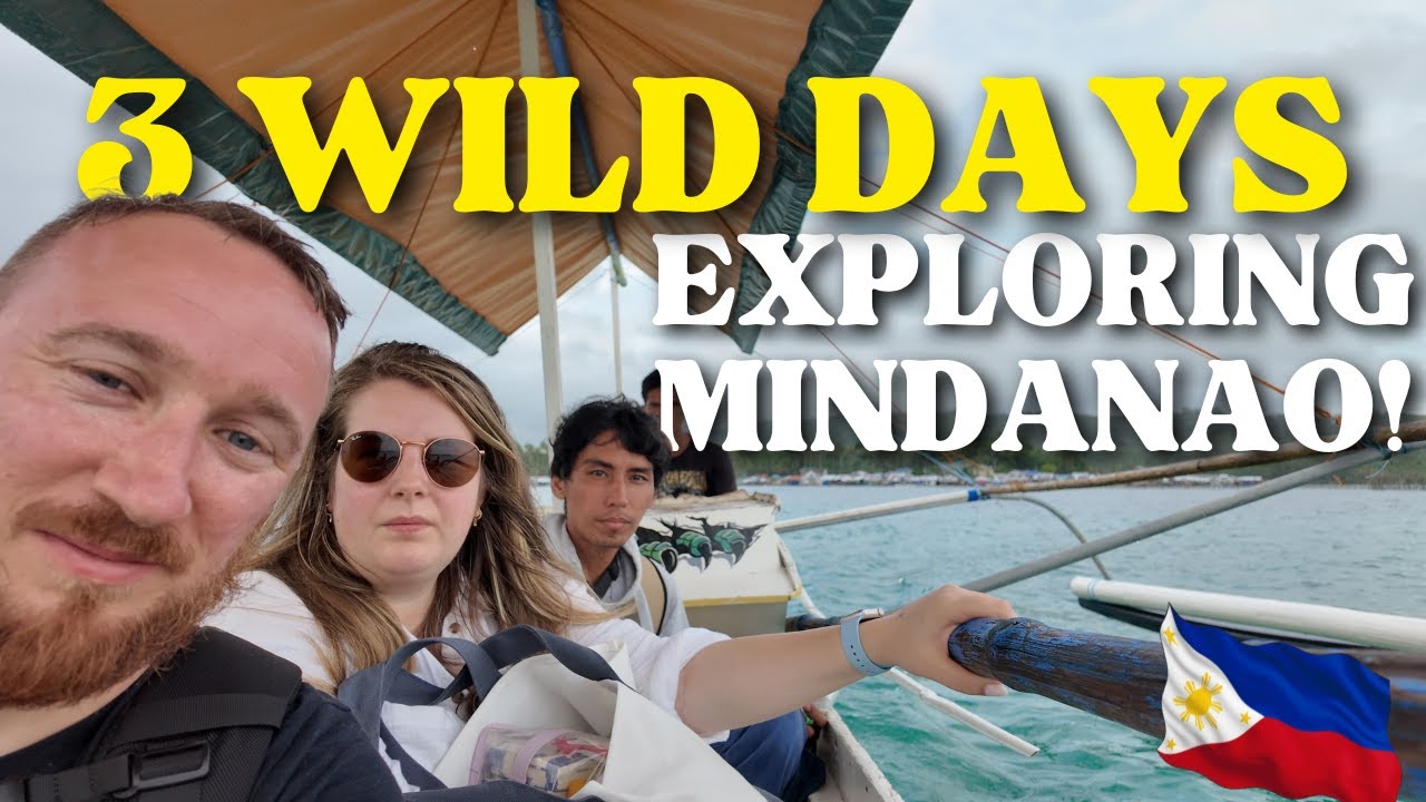 From Jungle Rivers to Island Lagoons 🇵🇭  3 Wild Days Exploring Mindanao!