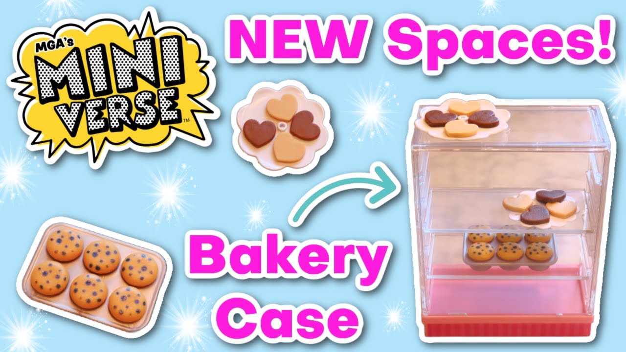 *NEW* Miniverse Spaces! Building the Bakery Display Case!