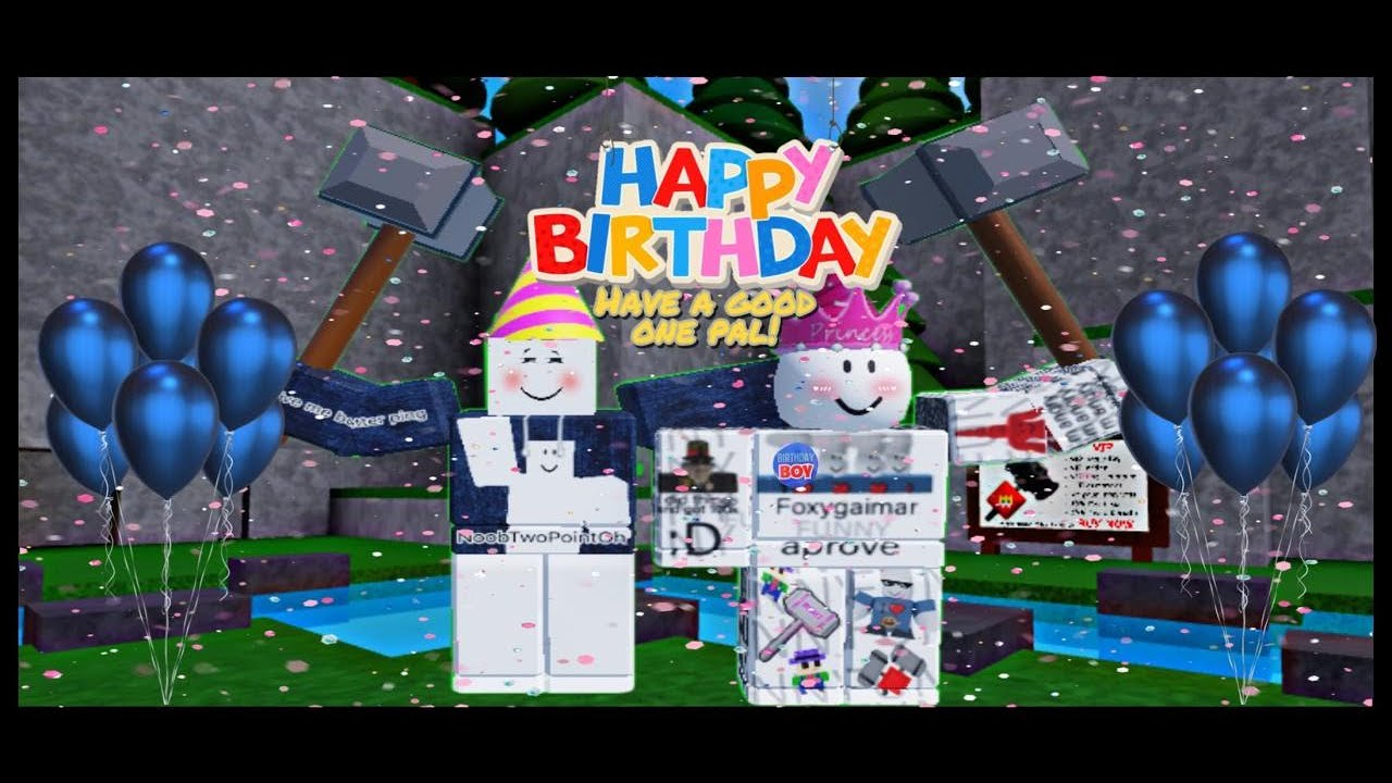 Играю с FoxyGaimar в его День Рождения!