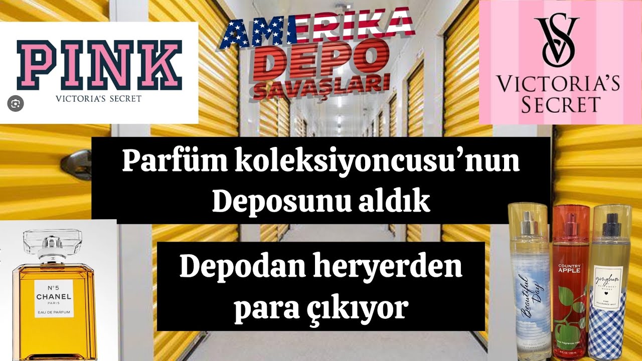 Parfümcünün deposunu aldık heryer para